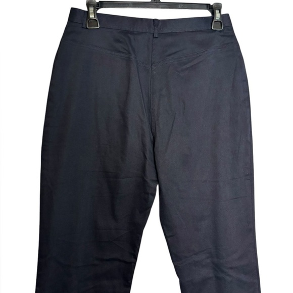 Alain Manoukian Navy Straight Leg Business Casual Pant Size EU 40 - Picture 7 of 13